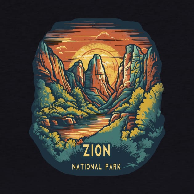 Zion National Park by GreenMary Design